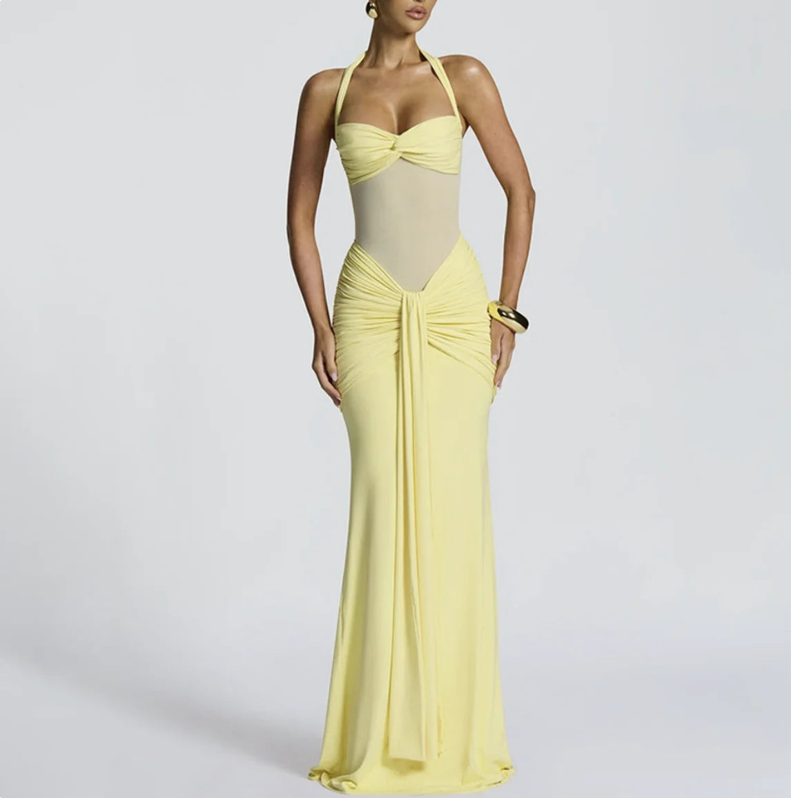 Backless Hip Dress